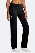 Tummy Control Foldover Flare Pants ANJE REBEL