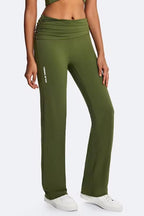 Tummy Control Foldover Flare Pants ANJE REBEL