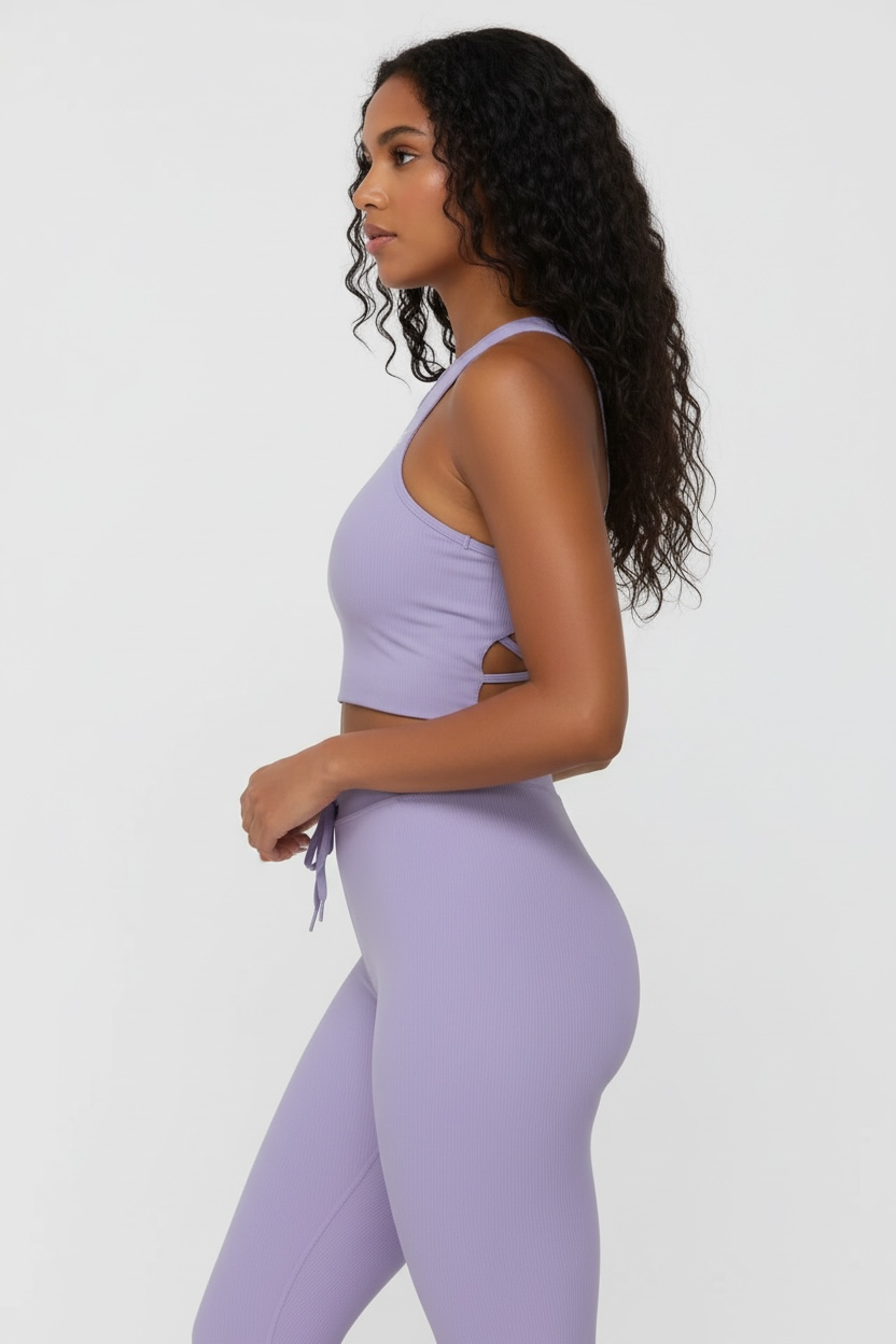 Lilac Design Bodyfit Tank Top ANJE REBEL