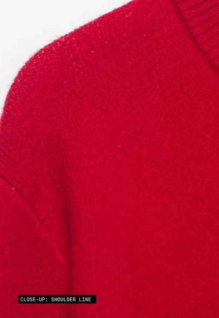 Horse Emblem Limited Edition Red Sweater