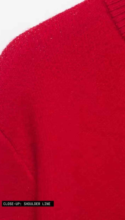 Horse Emblem Limited Edition Red Sweater