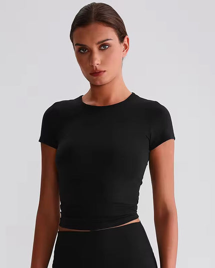 Sweatwicking Yoga Fitting Shirt ANJE REBEL