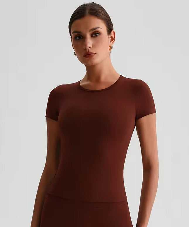 Sweatwicking Yoga Fitting Shirt ANJE REBEL