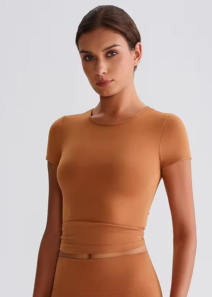 Sweatwicking Yoga Fitting Shirt ANJE REBEL