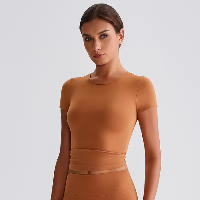 Sweatwicking Yoga Fitting Shirt ANJE REBEL