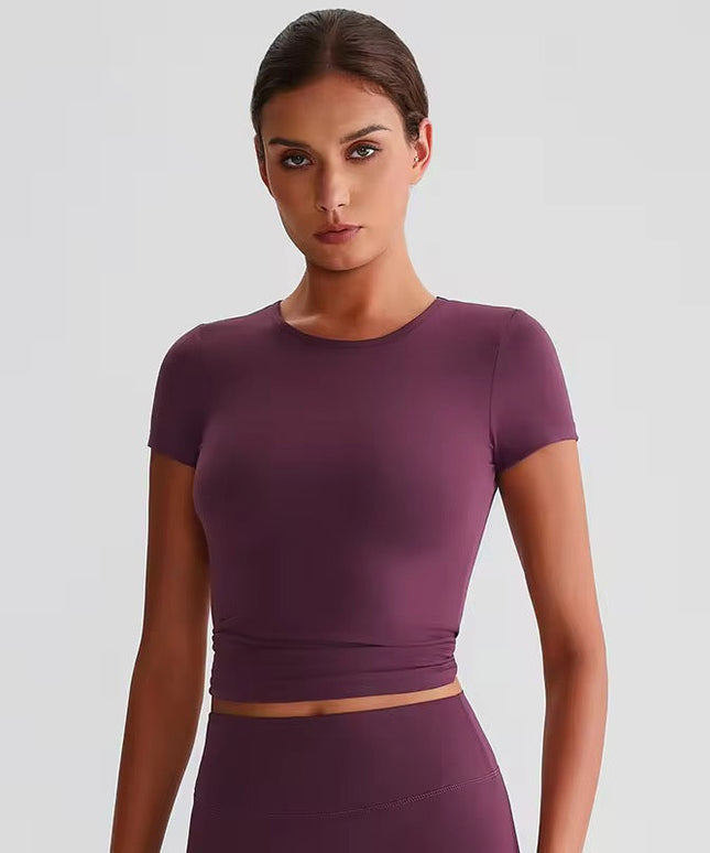 Sweatwicking Yoga Fitting Shirt ANJE REBEL