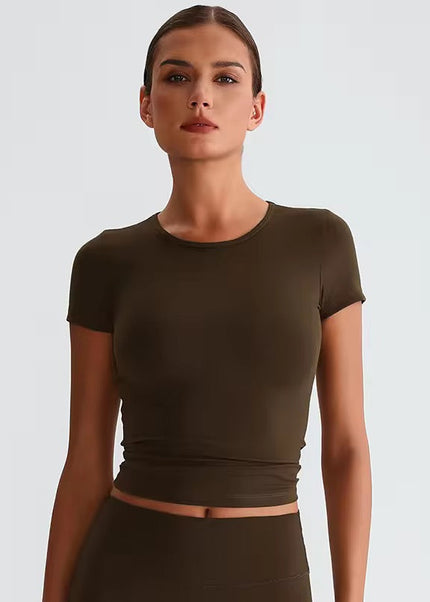 Sweatwicking Yoga Fitting Shirt ANJE REBEL