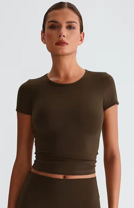 Sweatwicking Yoga Fitting Shirt ANJE REBEL