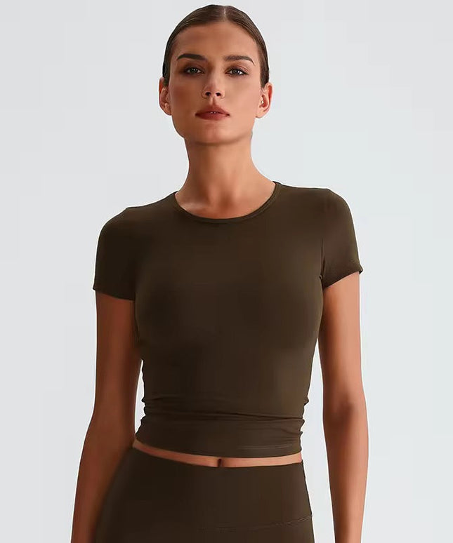 Sweatwicking Yoga Fitting Shirt ANJE REBEL