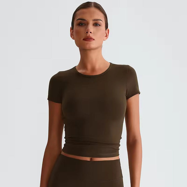 Sweatwicking Yoga Fitting Shirt ANJE REBEL