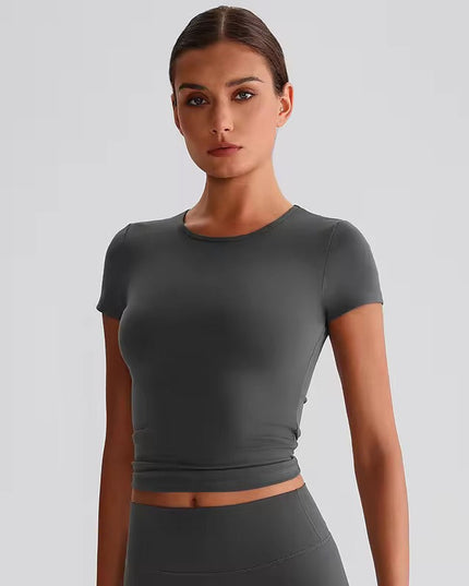 Sweatwicking Yoga Fitting Shirt ANJE REBEL
