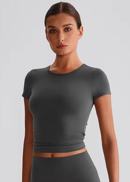 Sweatwicking Yoga Fitting Shirt ANJE REBEL