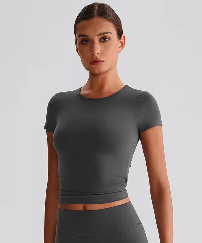 Sweatwicking Yoga Fitting Shirt ANJE REBEL