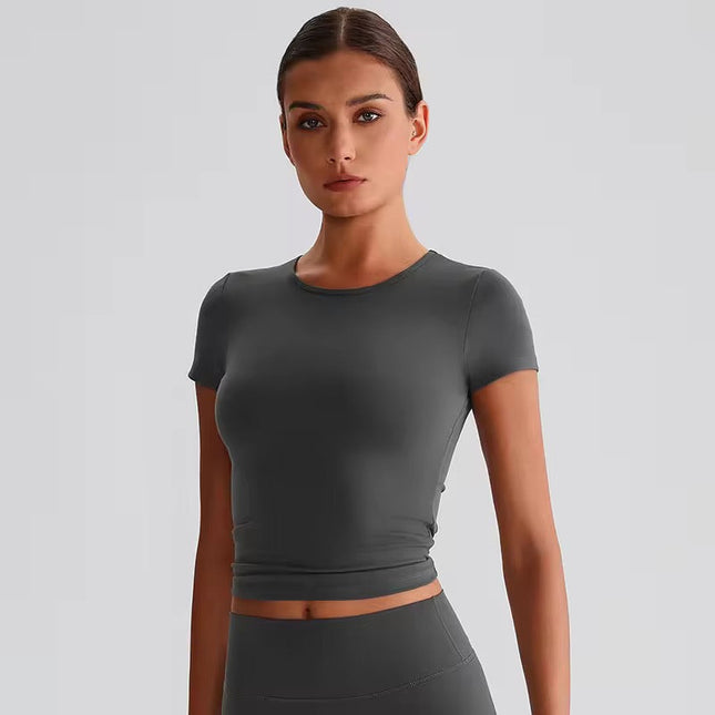 Sweatwicking Yoga Fitting Shirt ANJE REBEL