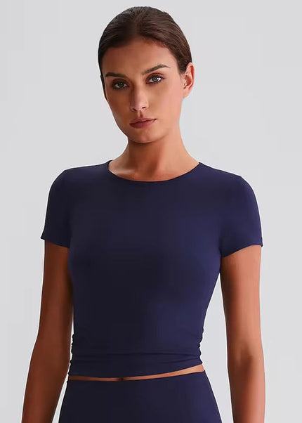 Sweatwicking Yoga Fitting Shirt ANJE REBEL