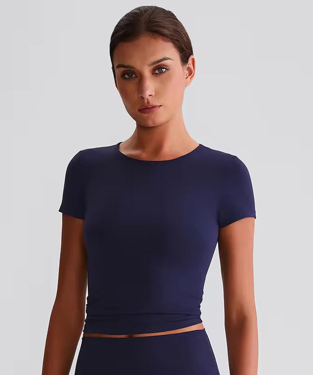 Sweatwicking Yoga Fitting Shirt ANJE REBEL