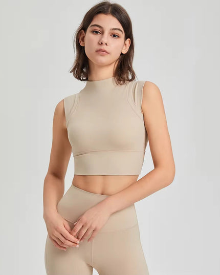Active Cropped Shirt ANJE REBEL