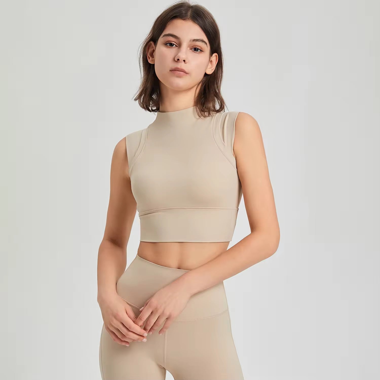 Active Cropped Shirt ANJE REBEL