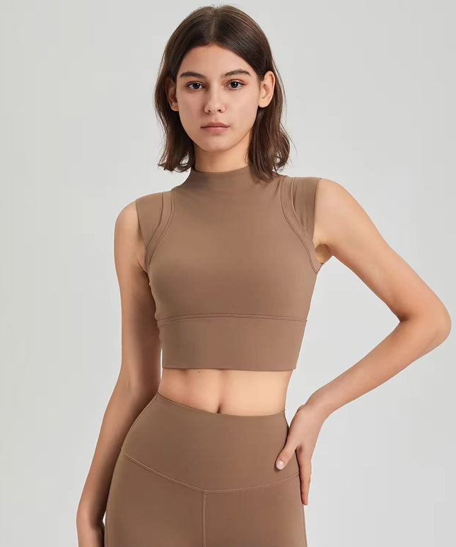 Active Cropped Shirt ANJE REBEL