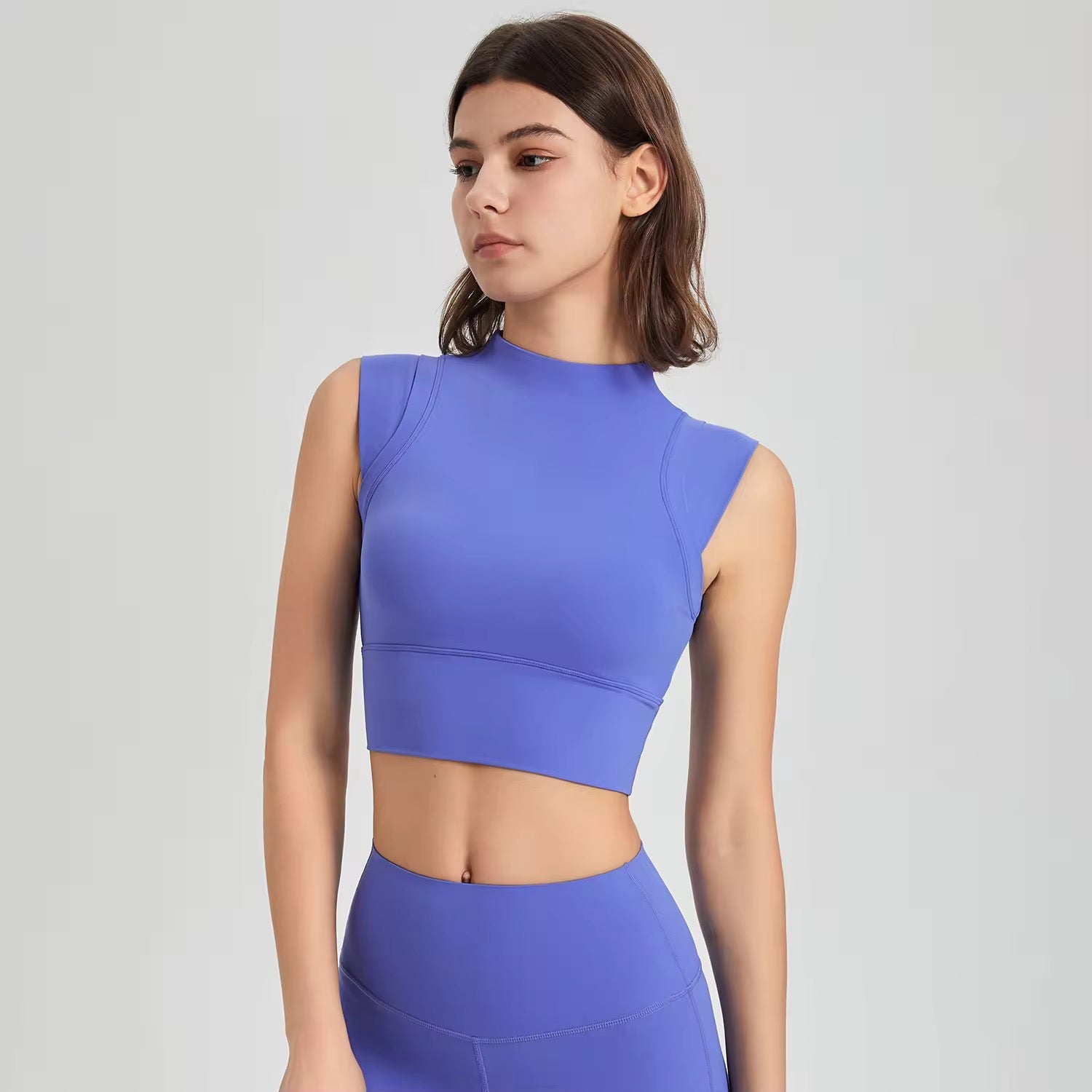 Active Cropped Shirt ANJE REBEL