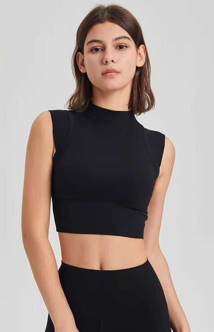 Active Cropped Shirt ANJE REBEL