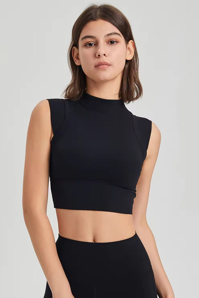 Active Cropped Shirt ANJE REBEL
