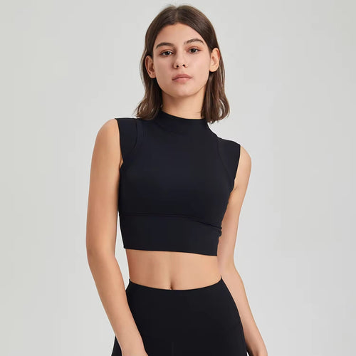 Active Cropped Shirt ANJE REBEL