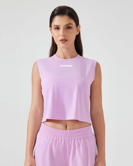 Super Comfy Cropped Tank Top ANJE REBEL