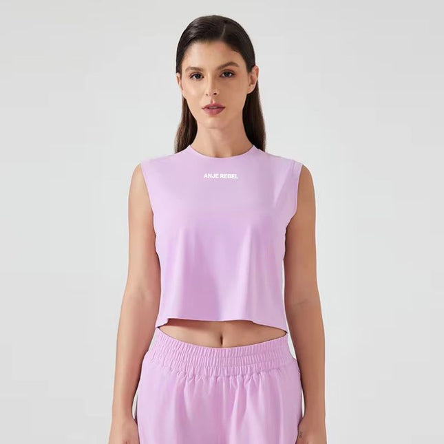 Super Comfy Cropped Tank Top ANJE REBEL