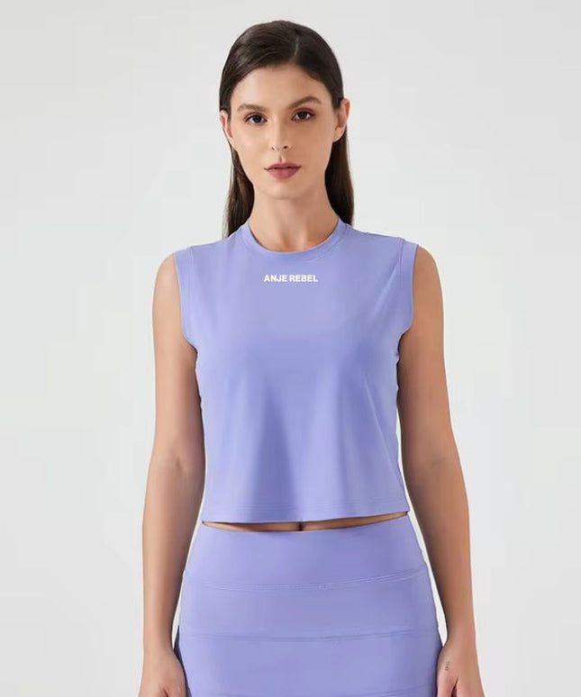 Super Comfy Cropped Tank Top ANJE REBEL