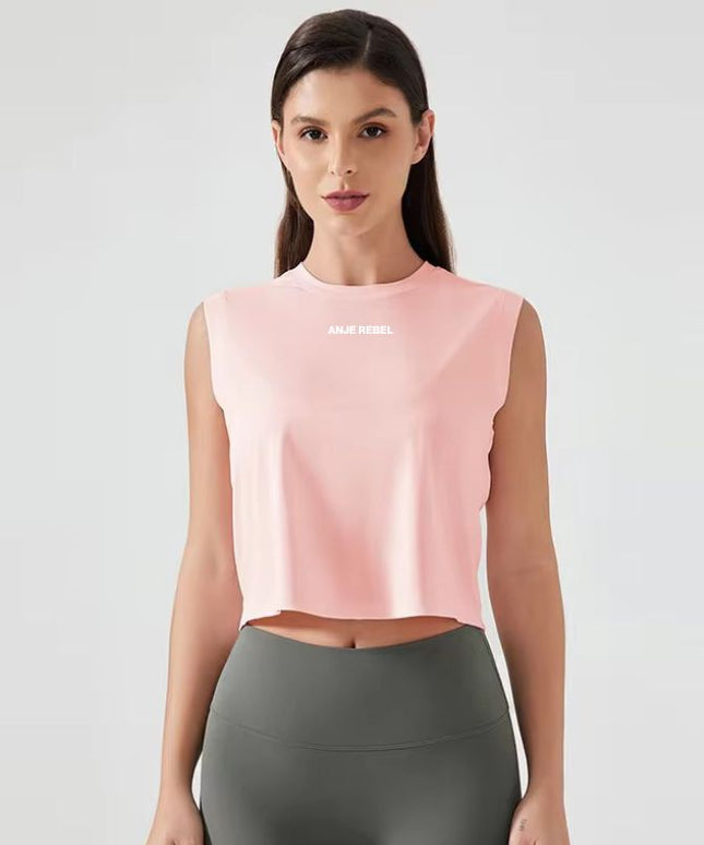 Super Comfy Cropped Tank Top ANJE REBEL