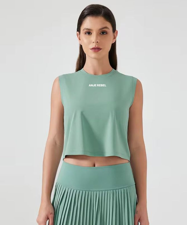 Super Comfy Cropped Tank Top ANJE REBEL