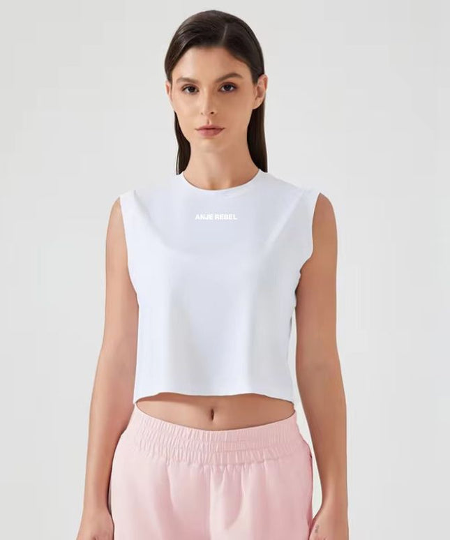 Super Comfy Cropped Tank Top ANJE REBEL