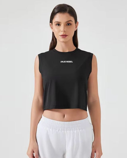 Super Comfy Cropped Tank Top ANJE REBEL