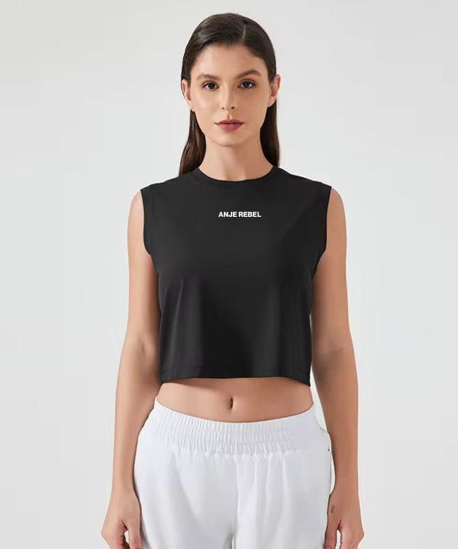 Super Comfy Cropped Tank Top ANJE REBEL