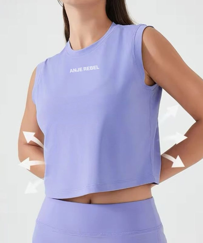 Super Comfy Cropped Tank Top ANJE REBEL
