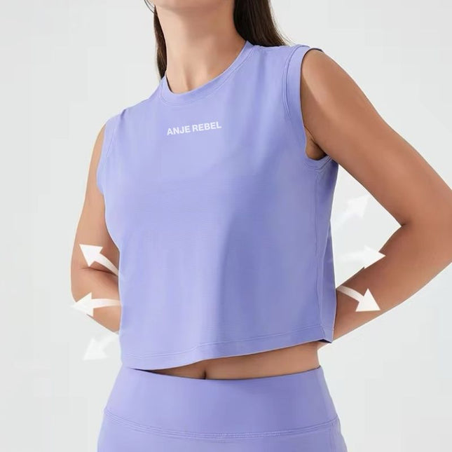 Super Comfy Cropped Tank Top ANJE REBEL