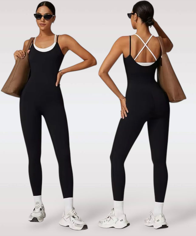 Cross-Back Leggings Suit ANJE REBEL