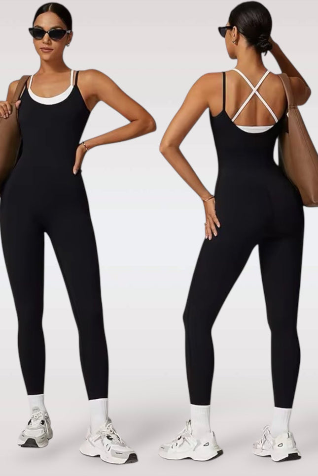 Cross-Back Leggings Suit ANJE REBEL