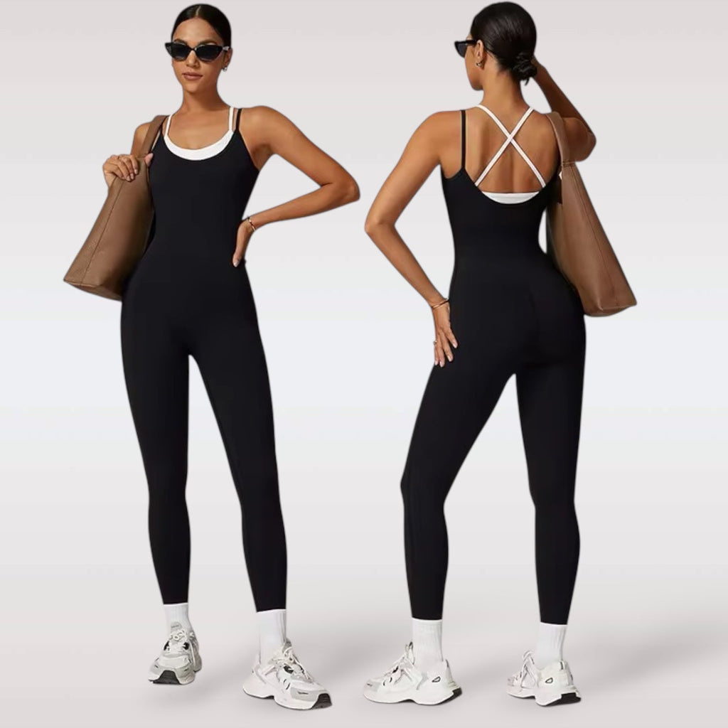 Cross-Back Leggings Suit ANJE REBEL