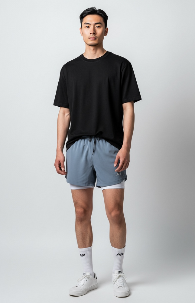 ANJE REBEL 2-in-1 Running Shorts ANJE REBEL