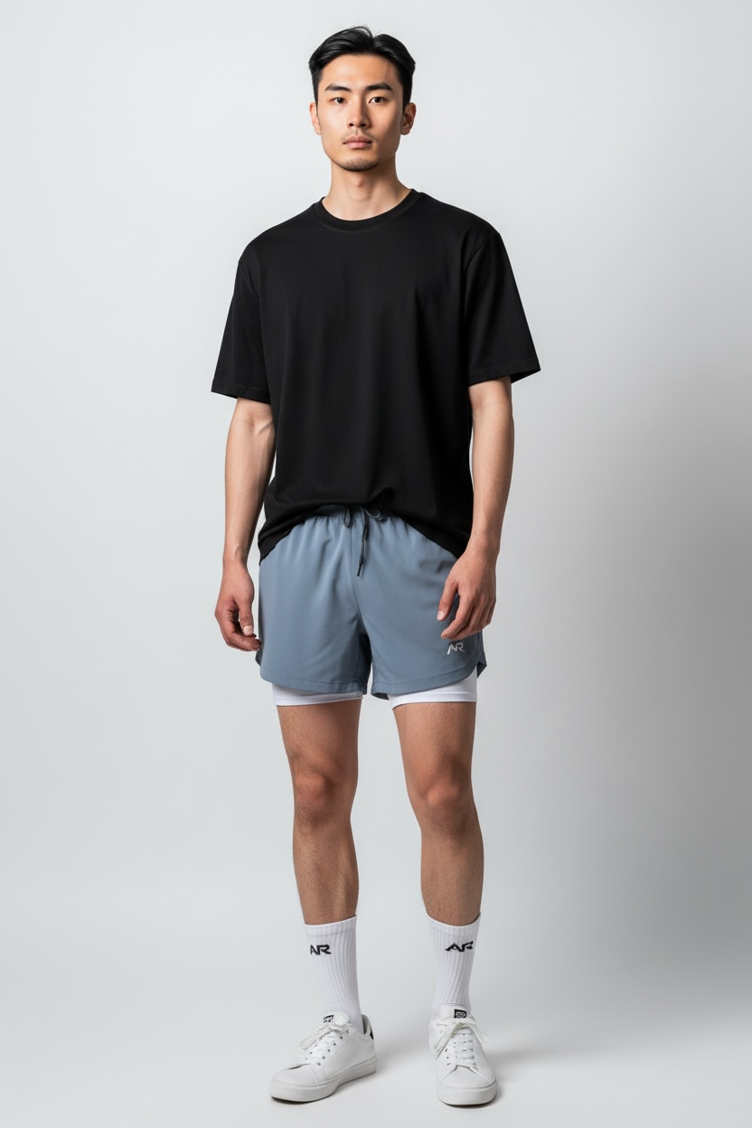 ANJE REBEL 2-in-1 Running Shorts ANJE REBEL