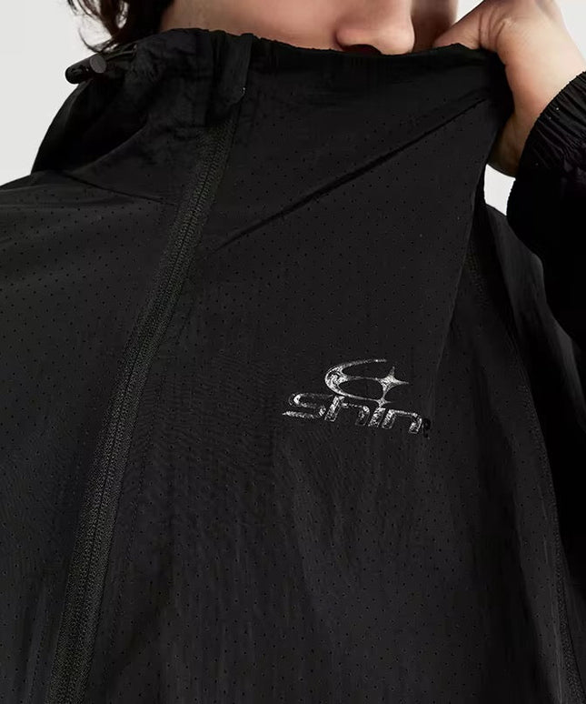 “We Shine Together” Waterproof Jacket ANJE REBEL