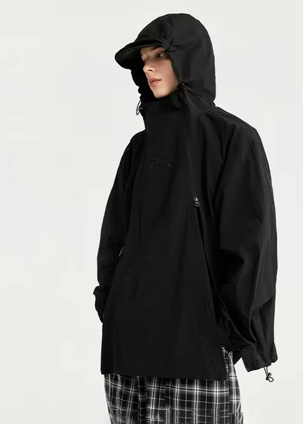 “We Shine Together” Waterproof Jacket ANJE REBEL