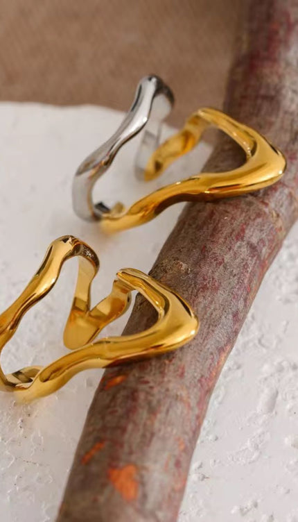 Reef Minimalist Ring ANJE REBEL