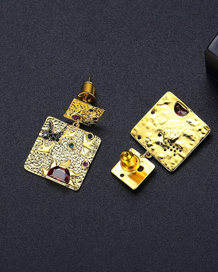Kint Handpainted Earrings ANJE REBEL