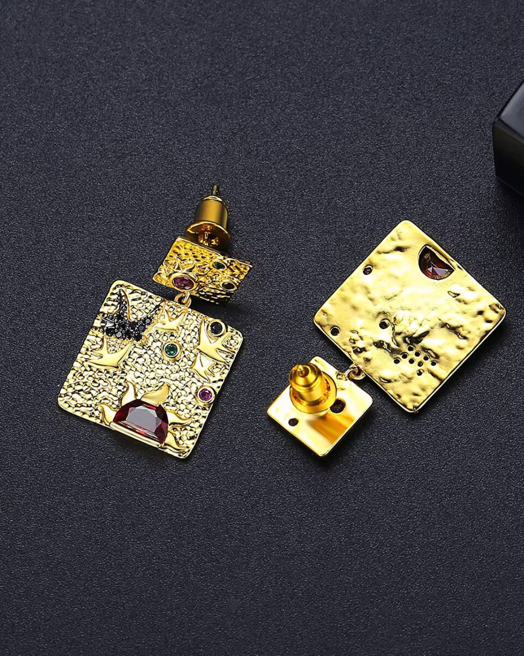 Kint Handpainted Earrings ANJE REBEL