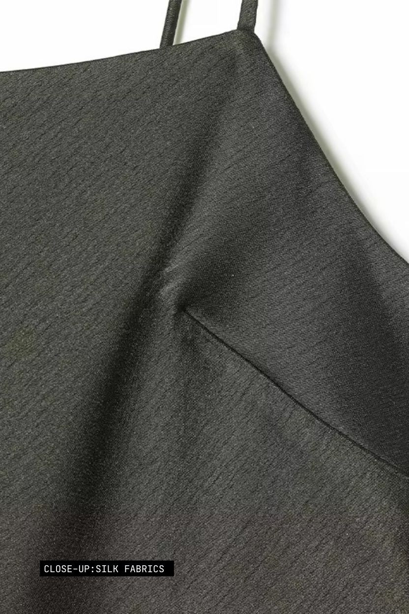 Asymmetrical French Lace Dress ANJE REBEL