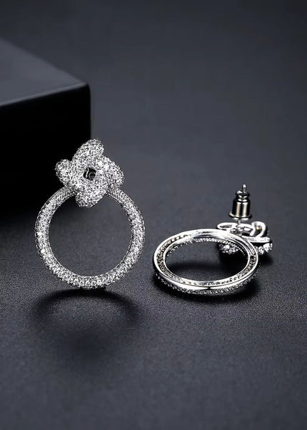 “Flower Circle” Earrings ANJE REBEL