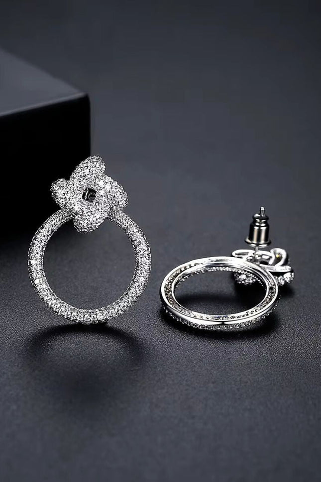 “Flower Circle” Earrings ANJE REBEL